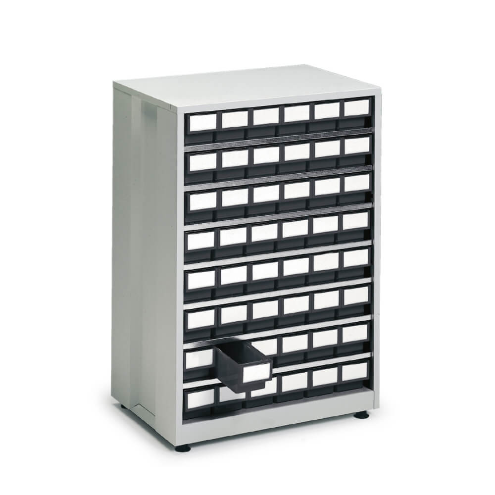 48 Drawer Storage Bin Cabinet - 605 x 410 x 870mm (WxDxH)