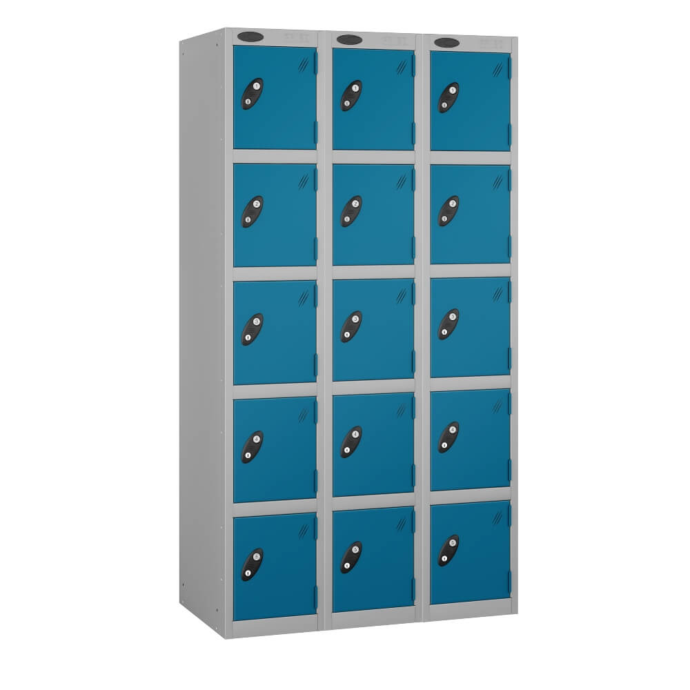 Five Compartment Locker - Nest of 3