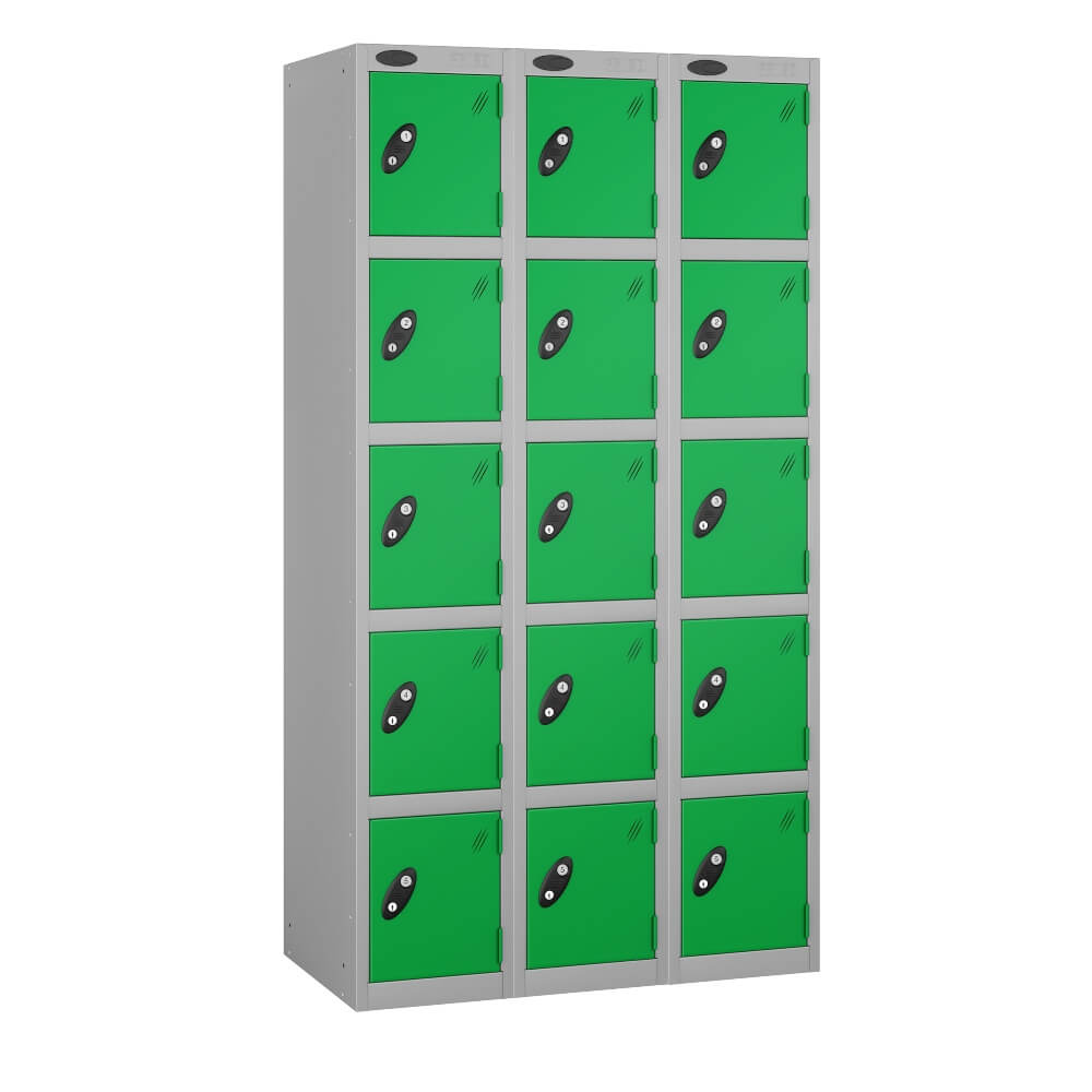 Five Compartment Locker - Nest of 3