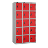 Five Compartment Locker - Nest of 3