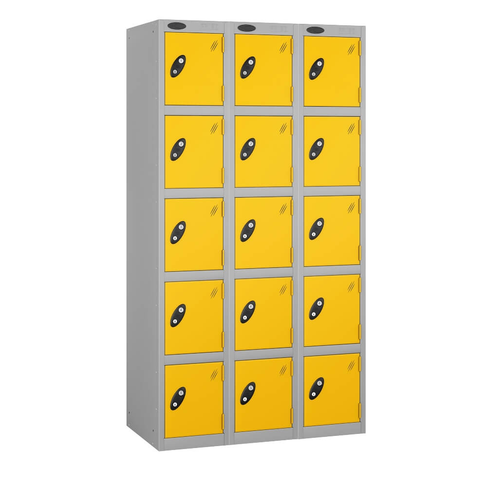 Five Compartment Locker - Nest of 3