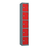 Five Compartment Locker