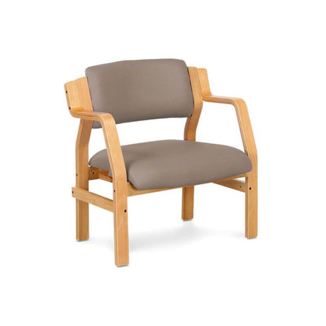 Bariatric Patient Chair with Wooden Frame