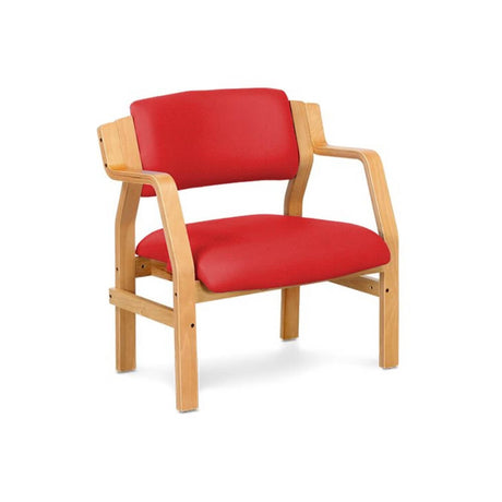 Bariatric Patient Chair with Wooden Frame