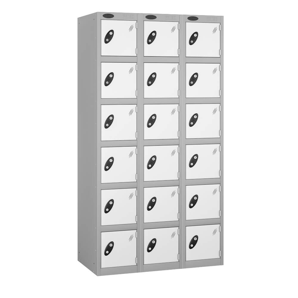 Six Compartment Locker - Nest of 3