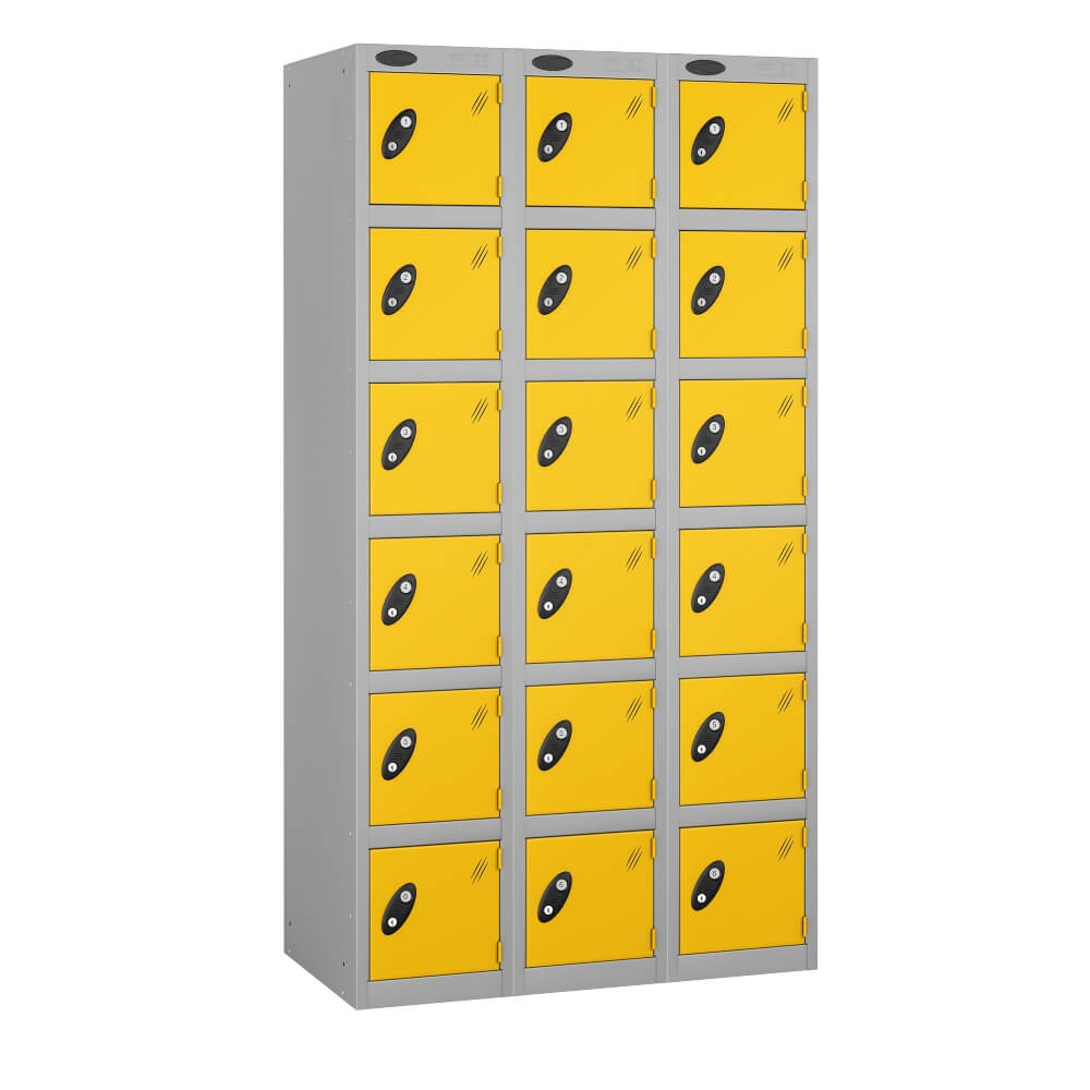 Six Compartment Locker - Nest of 3