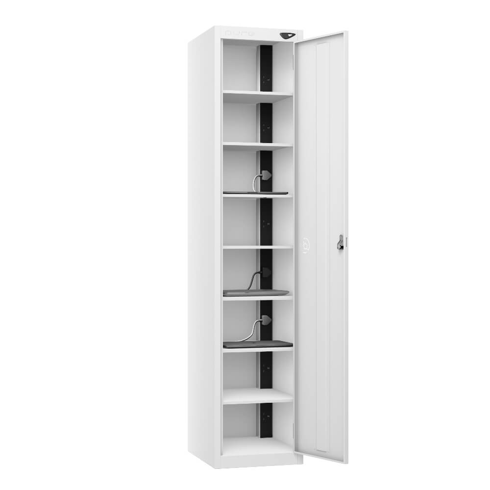 8 Compartment Laptop Charging Locker with 1 Door Access
