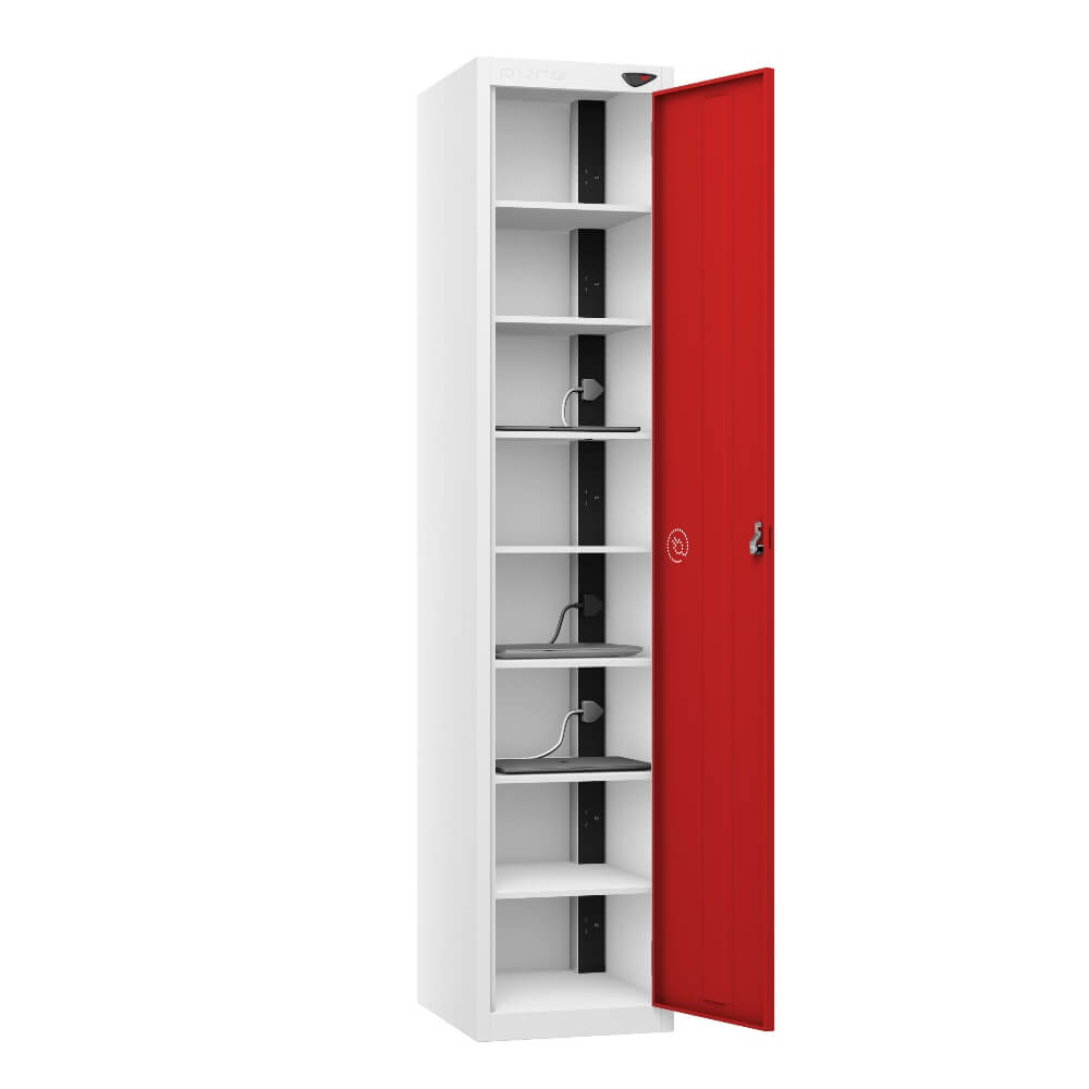 8 Compartment Laptop Charging Locker with 1 Door Access