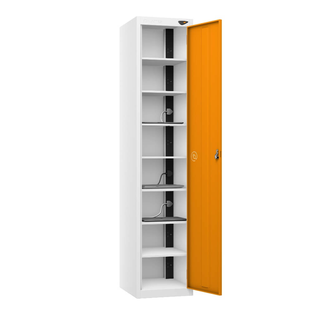 8 Compartment Laptop Charging Locker with 1 Door Access