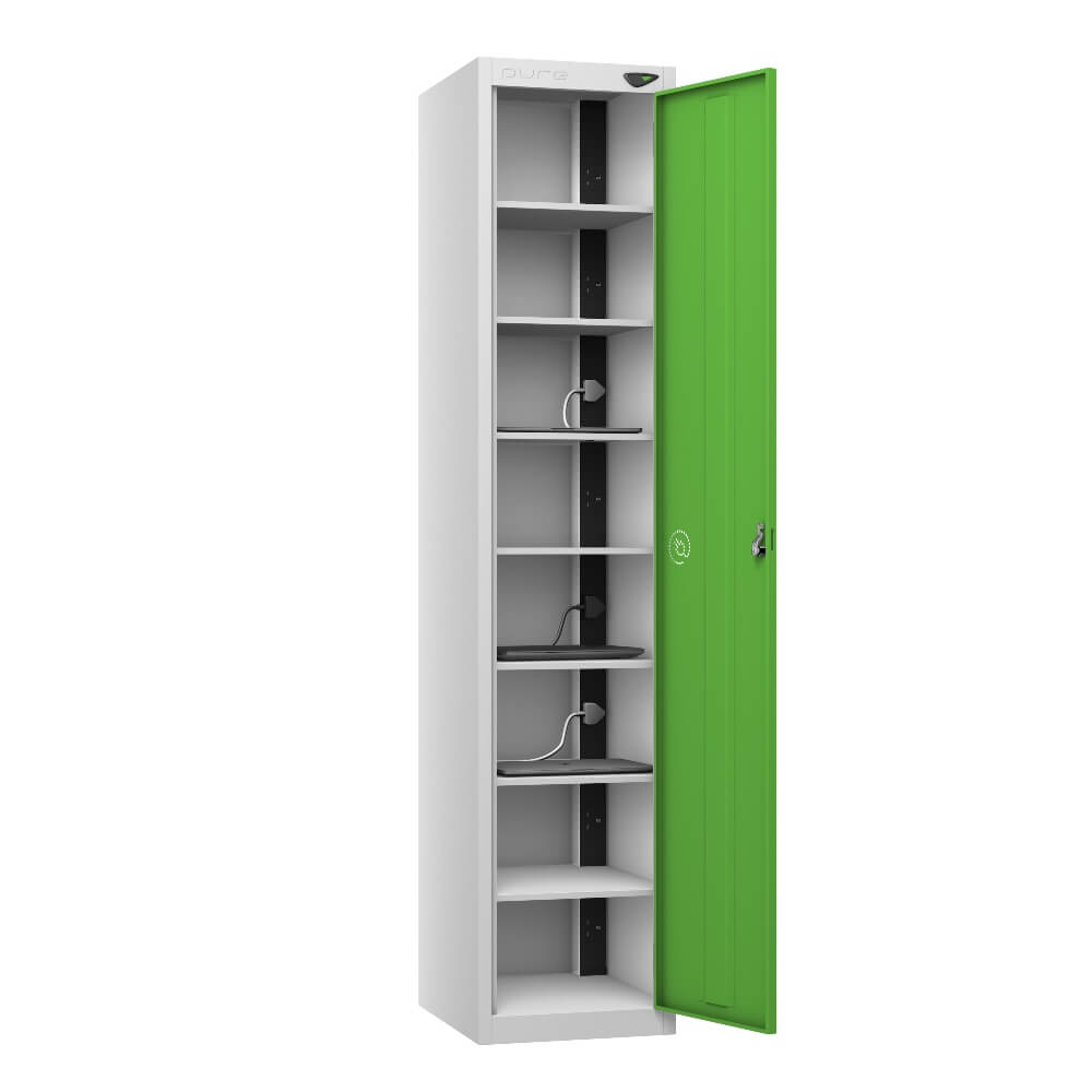 8 Compartment Laptop Charging Locker with 1 Door Access