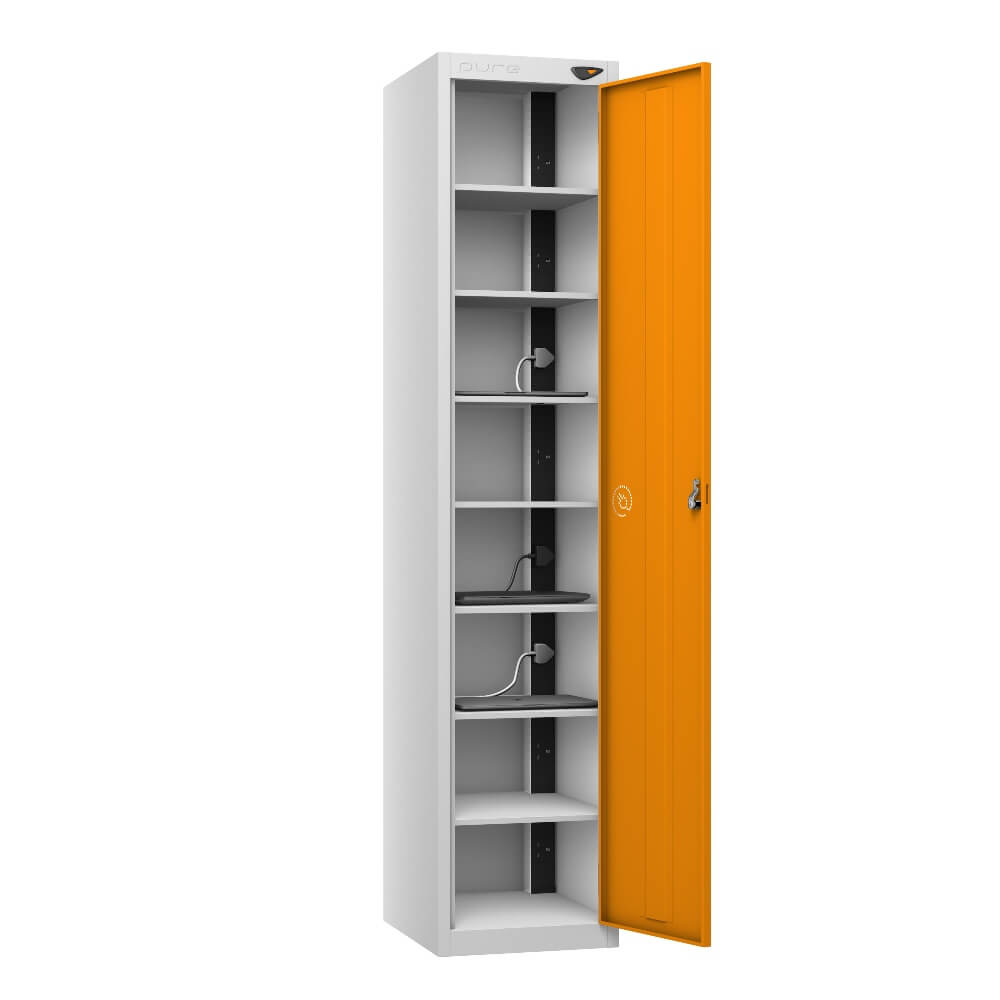 8 Compartment Laptop Charging Locker with 1 Door Access