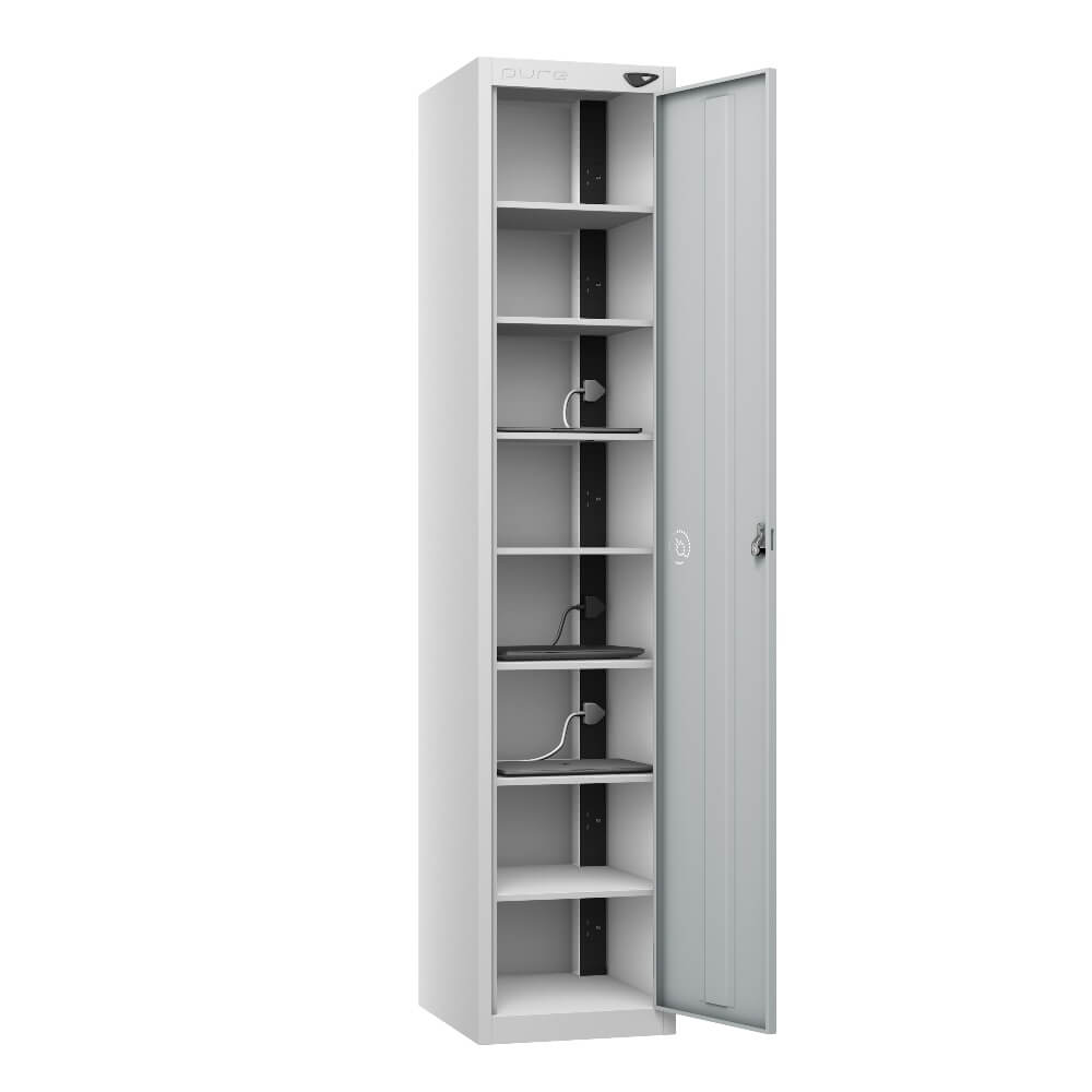 8 Compartment Laptop Charging Locker with 1 Door Access