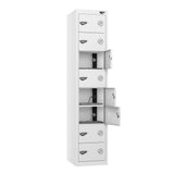 8 Compartment Laptop Charging Locker with 8 Door Access