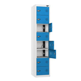 8 Compartment Laptop Charging Locker with 8 Door Access