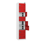 8 Compartment Laptop Charging Locker with 8 Door Access