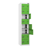 8 Compartment Laptop Charging Locker with 8 Door Access