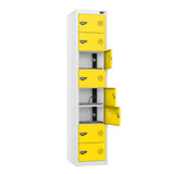 8 Compartment Laptop Charging Locker with 8 Door Access