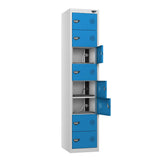 8 Compartment Laptop Charging Locker with 8 Door Access