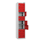 8 Compartment Laptop Charging Locker with 8 Door Access
