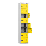 8 Compartment Laptop Charging Locker with 8 Door Access