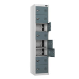 8 Compartment Laptop Charging Locker with 8 Door Access