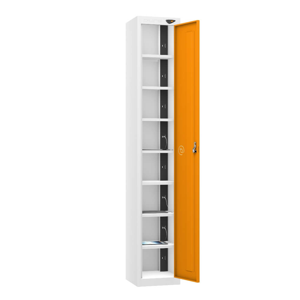 8 Compartment Tablet Charging Locker with 1 Door Access