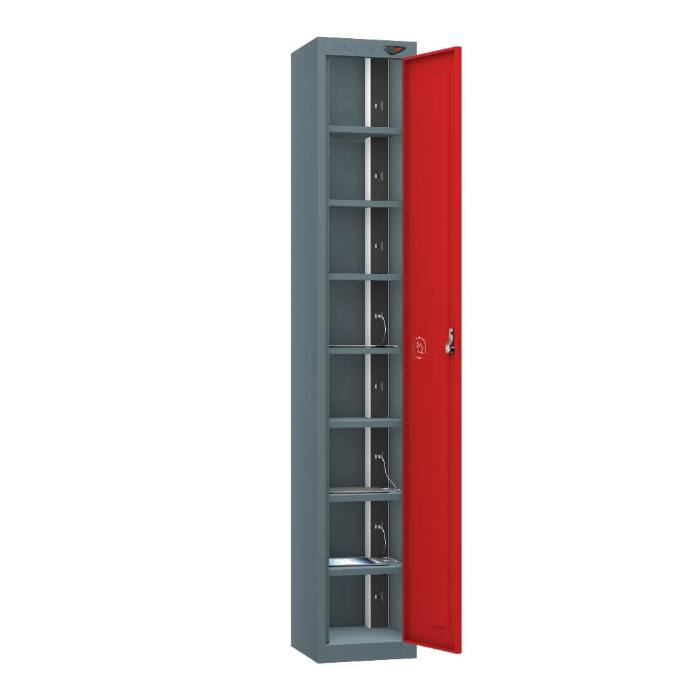 8 Compartment Tablet Charging Locker with 1 Door Access