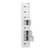8 Compartment Tablet Charging Locker with 8 Door Access