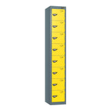 Eight Compartment Locker