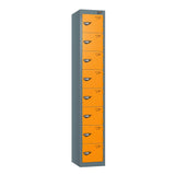 Eight Compartment Locker