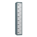 Eight Compartment Locker