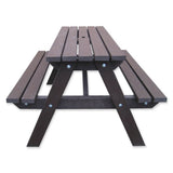 100% Recycled Plastic A-Frame Picnic Bench