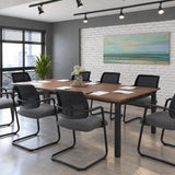 Adapt Rectangular Boardroom Table for 8 People