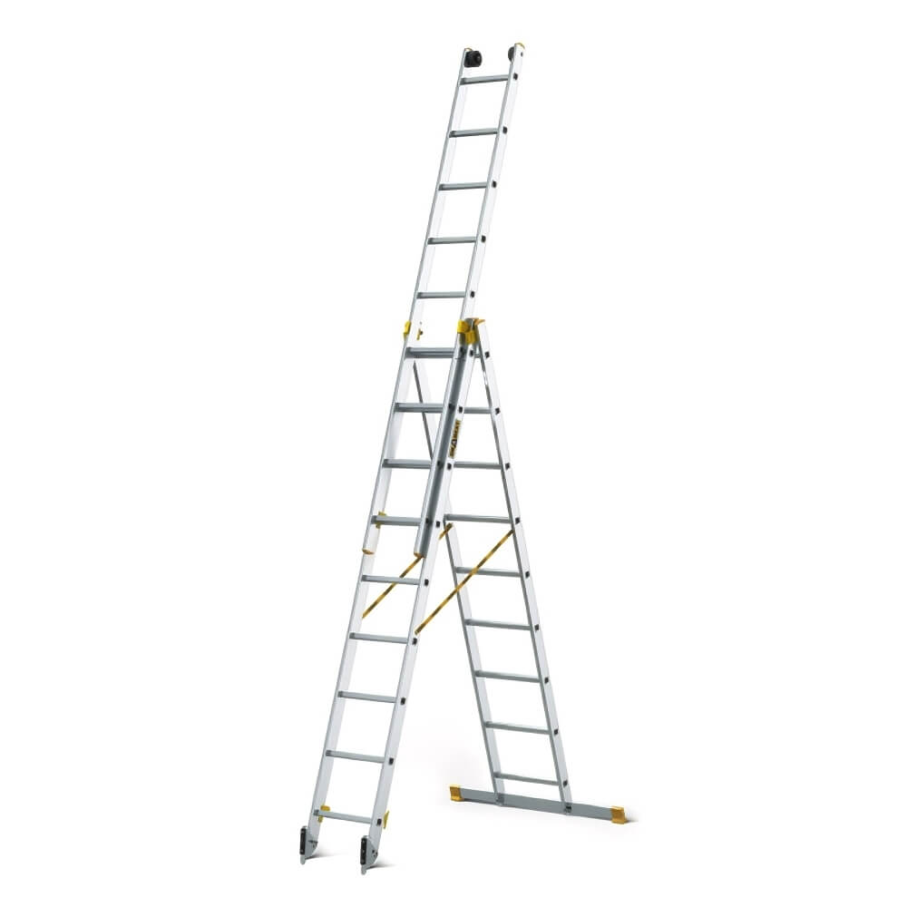 Aluminium Pro Max Triple Section Combination Ladder