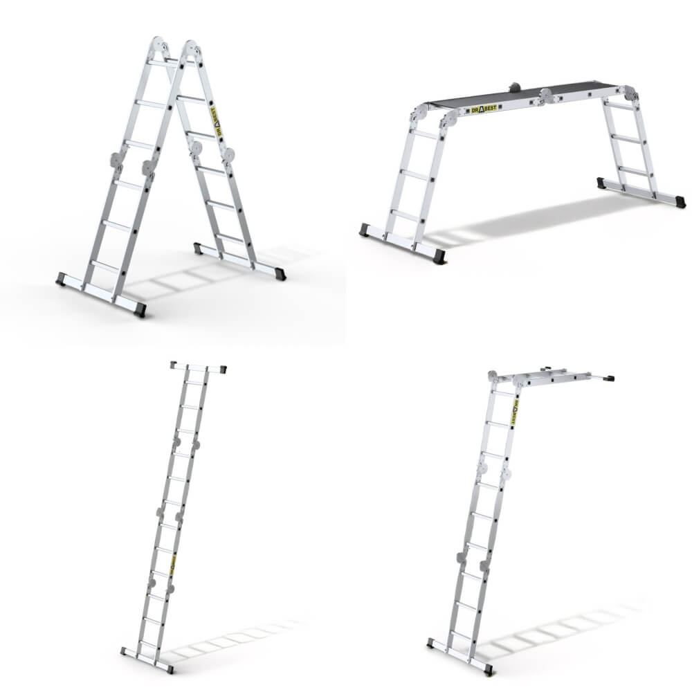 Aluminium Pro Multifunctional Ladder Platform