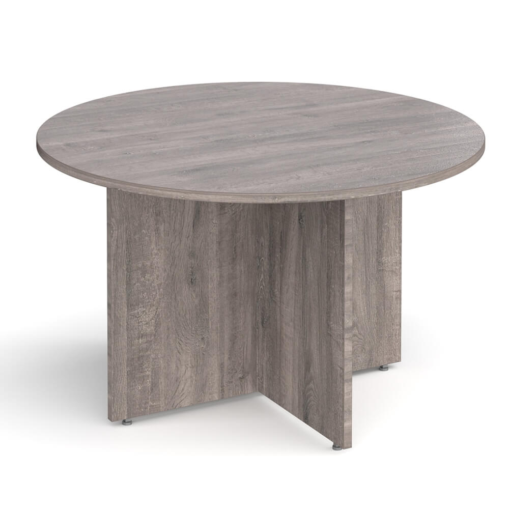 Arrowhead Leg Circular Meeting Table for 4 People