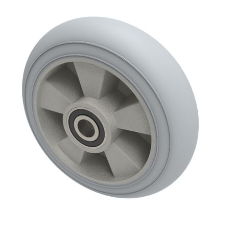 Marklin 7153 - 10pc Set Of Black Rubber Grip Ring Wheels For Model Trains, Diameters 10-14