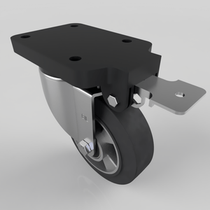 Fixed Position Brake Castors