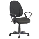 Bilboa Fabric Operators Chair with Lumbar Support
