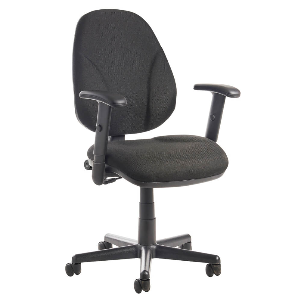 Bilboa Fabric Operators Chair with Lumbar Support
