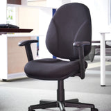 Bilboa Fabric Operators Chair with Lumbar Support