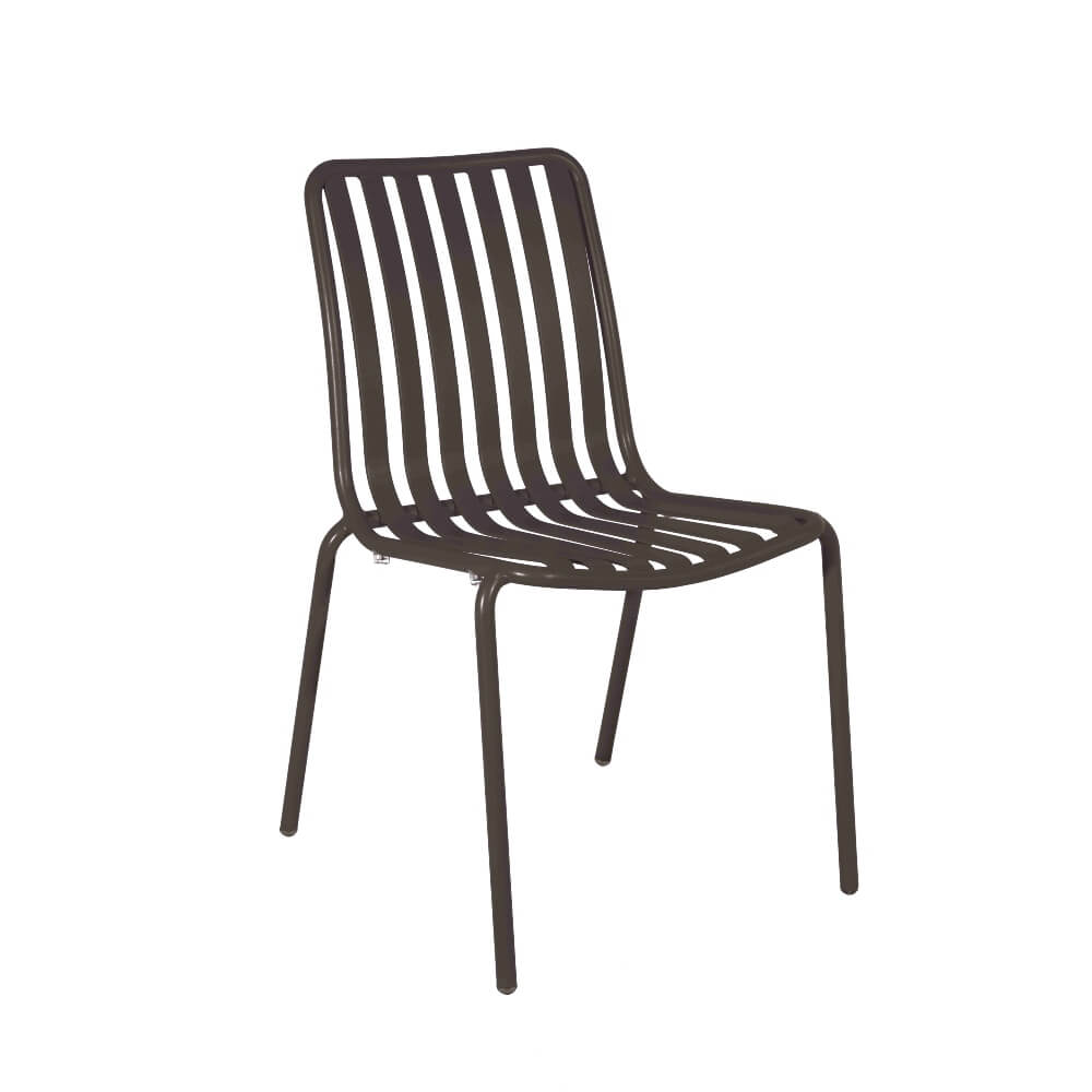 Breeze Outdoor Side Chair - Charcoal