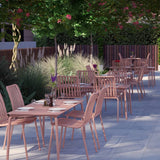 Breeze Outdoor Bar Stool - Brick Dust