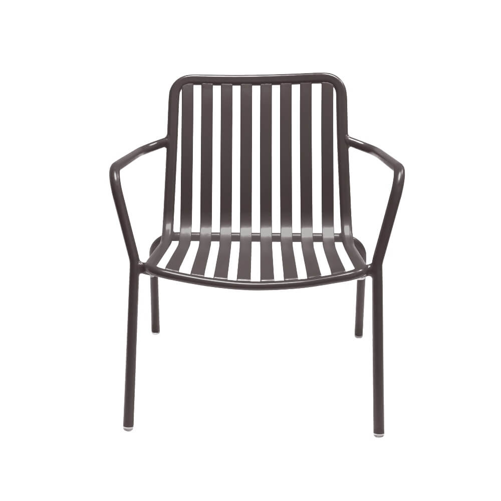 Breeze Outdoor Low Armchair - Charcoal
