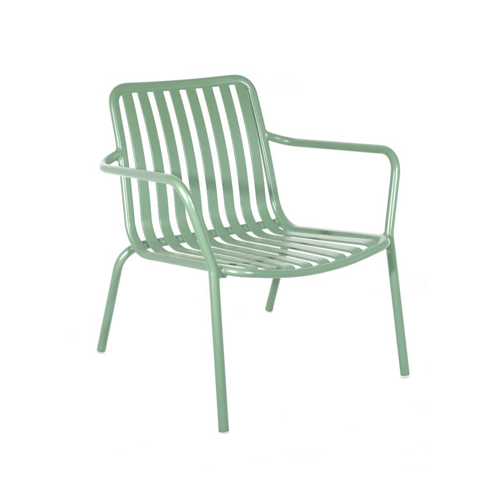 Breeze Outdoor Low Armchair - Fair Green