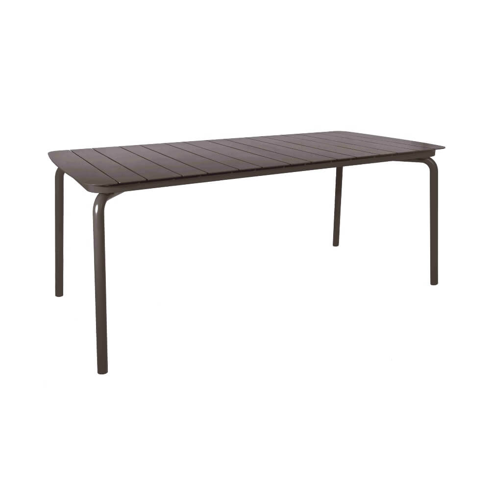 Breeze Outdoor Rectangular Table - Charcoal