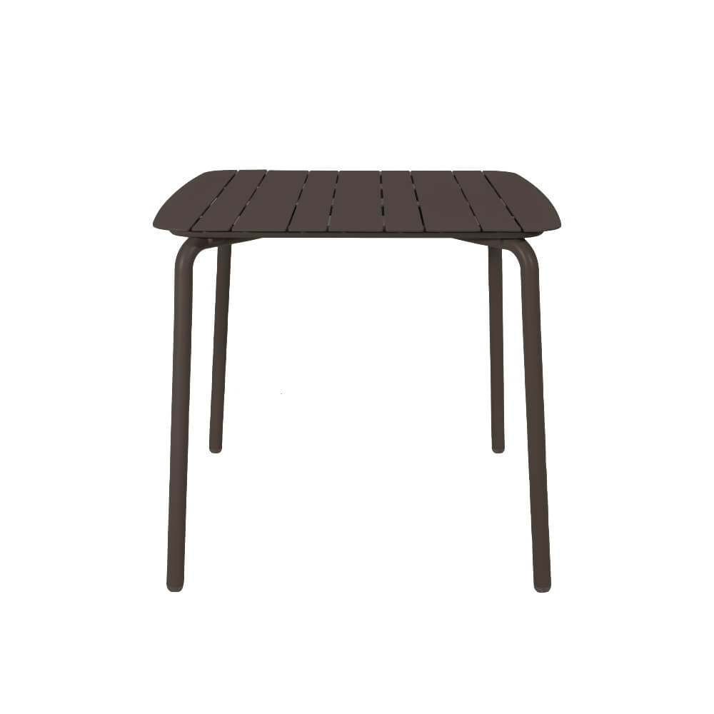 Breeze Outdoor Square Table - Charcoal