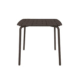 Breeze Outdoor Square Table - Charcoal