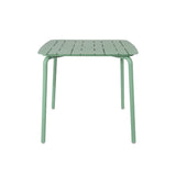 Breeze Outdoor Square Table - Fair Green