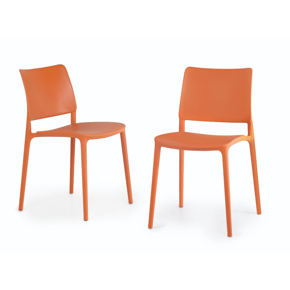 Enjoy Chair - Orange - Pack of 4